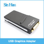 USB to DVI Display Adapter USB External Graphics Card for PC SH-UG17D1